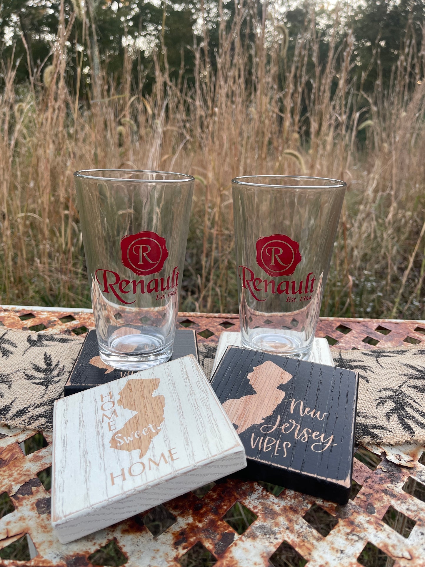 Oak Coasters