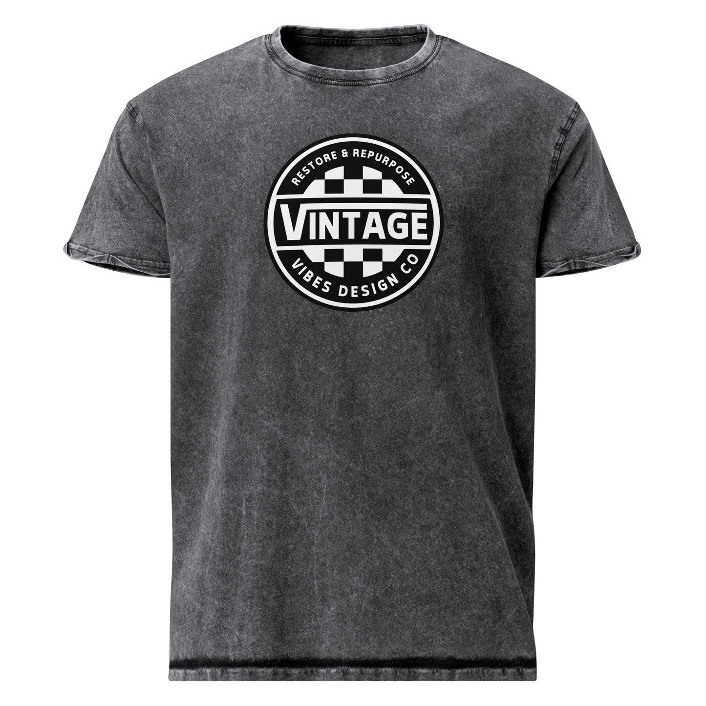Worn Denim T-Shirt