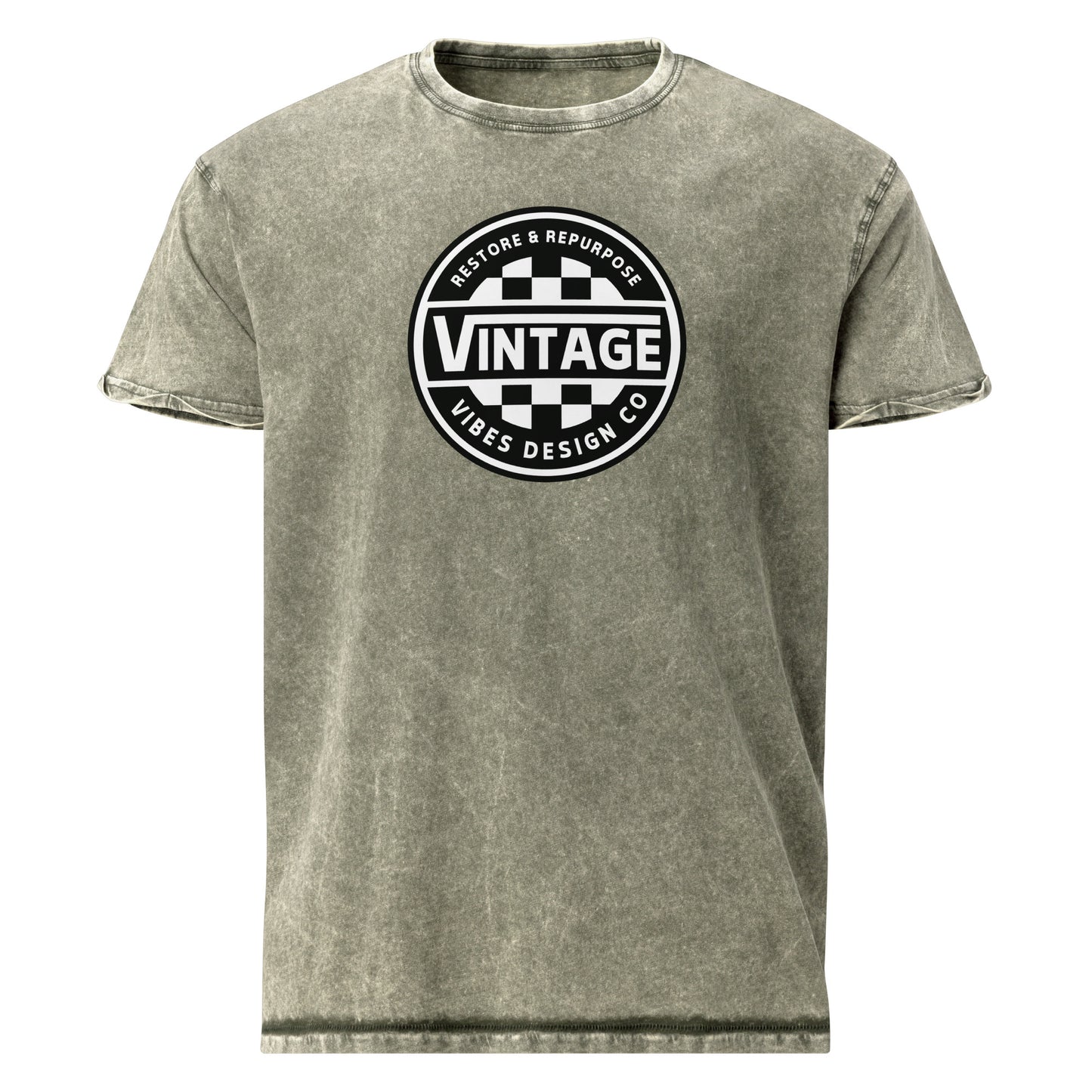 Worn Denim T-Shirt