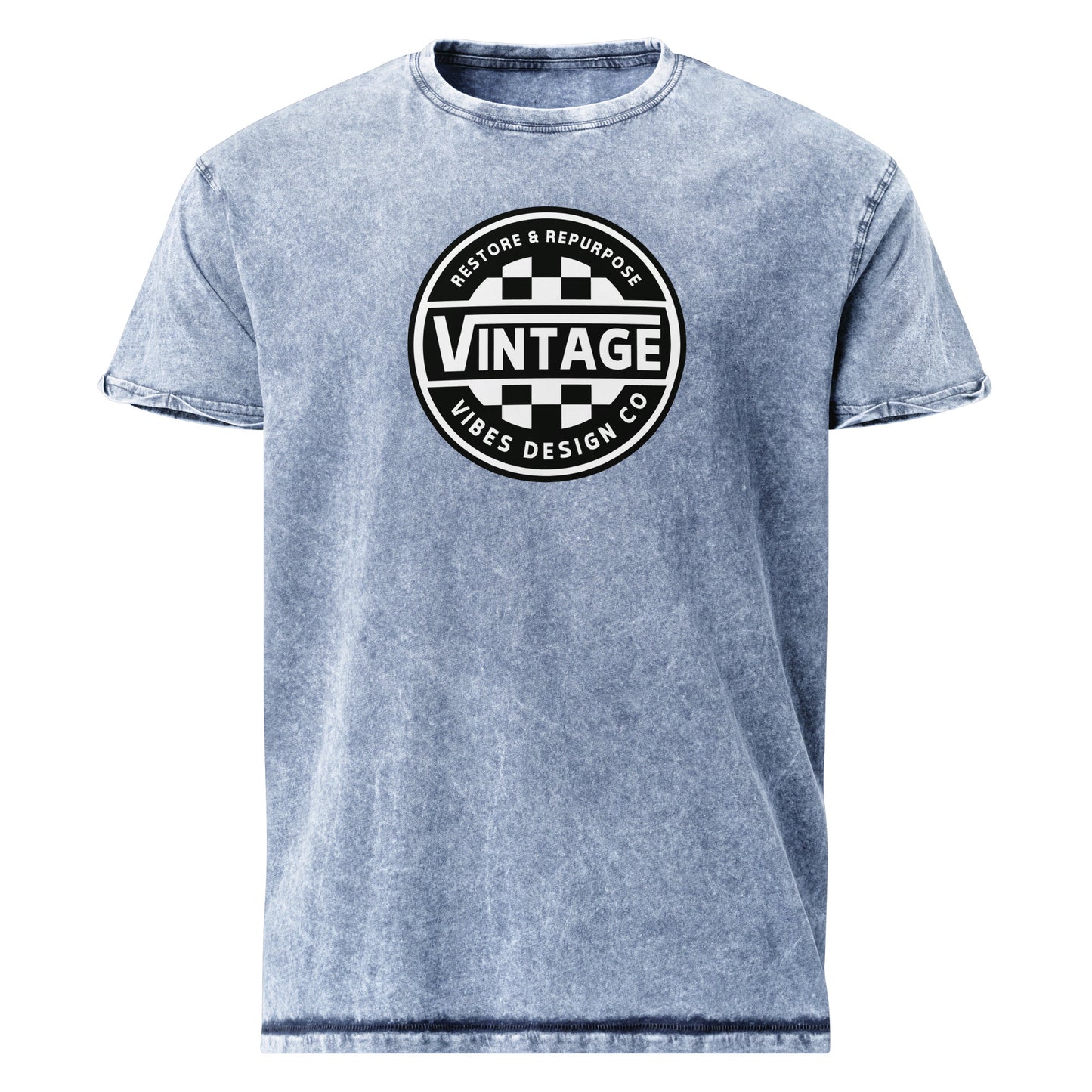Worn Denim T-Shirt