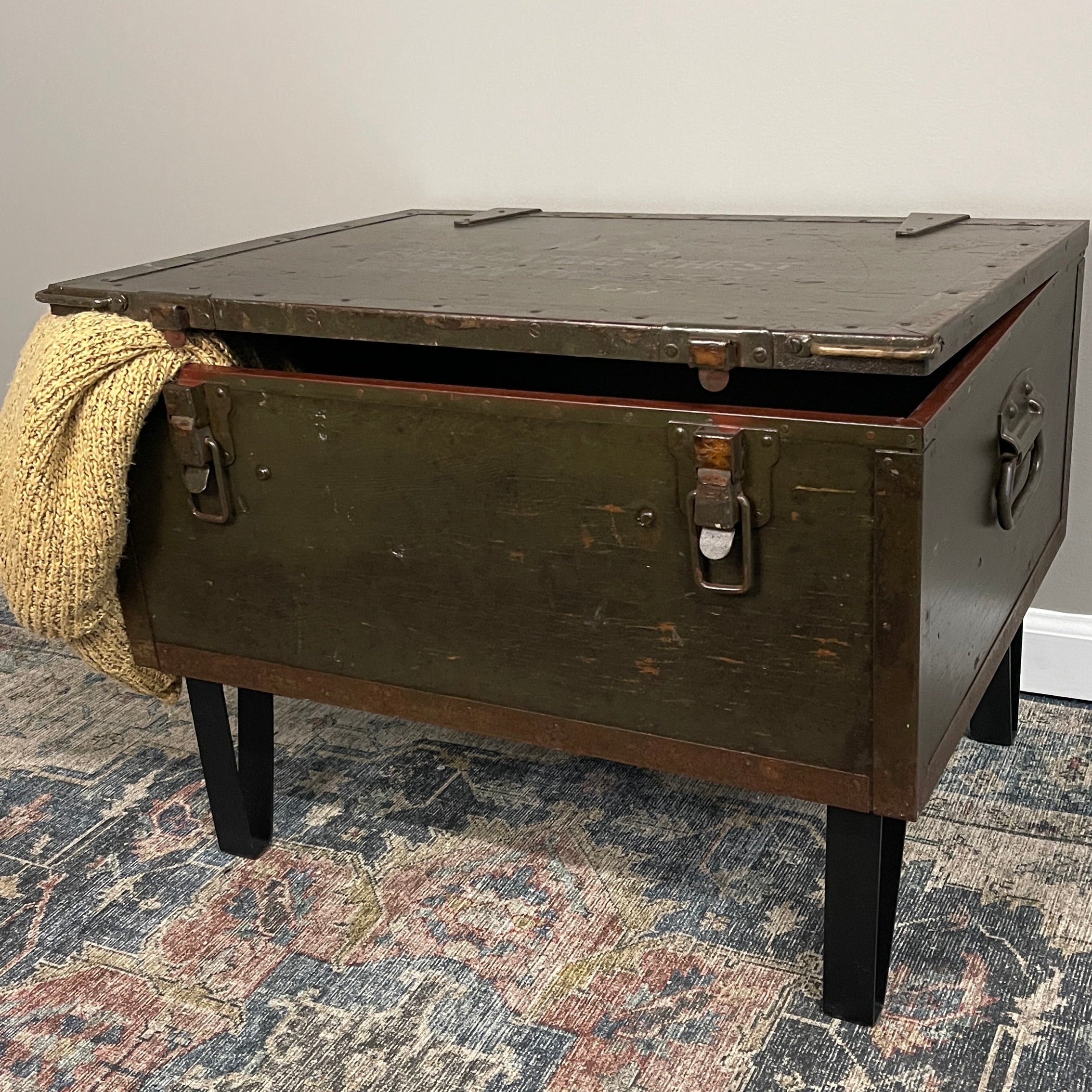 Military Trunk Coffee Table