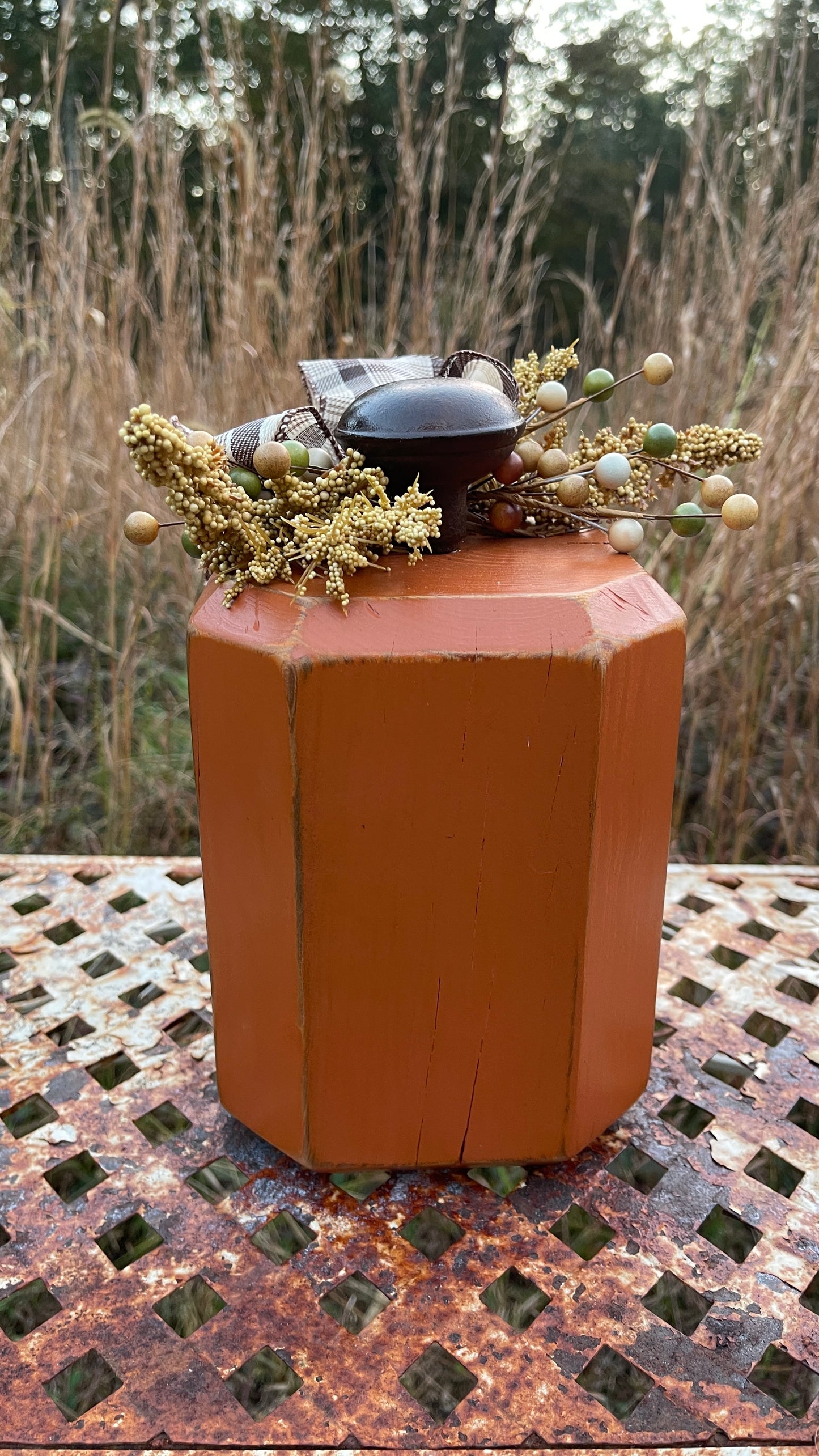 Wood Pumpkins