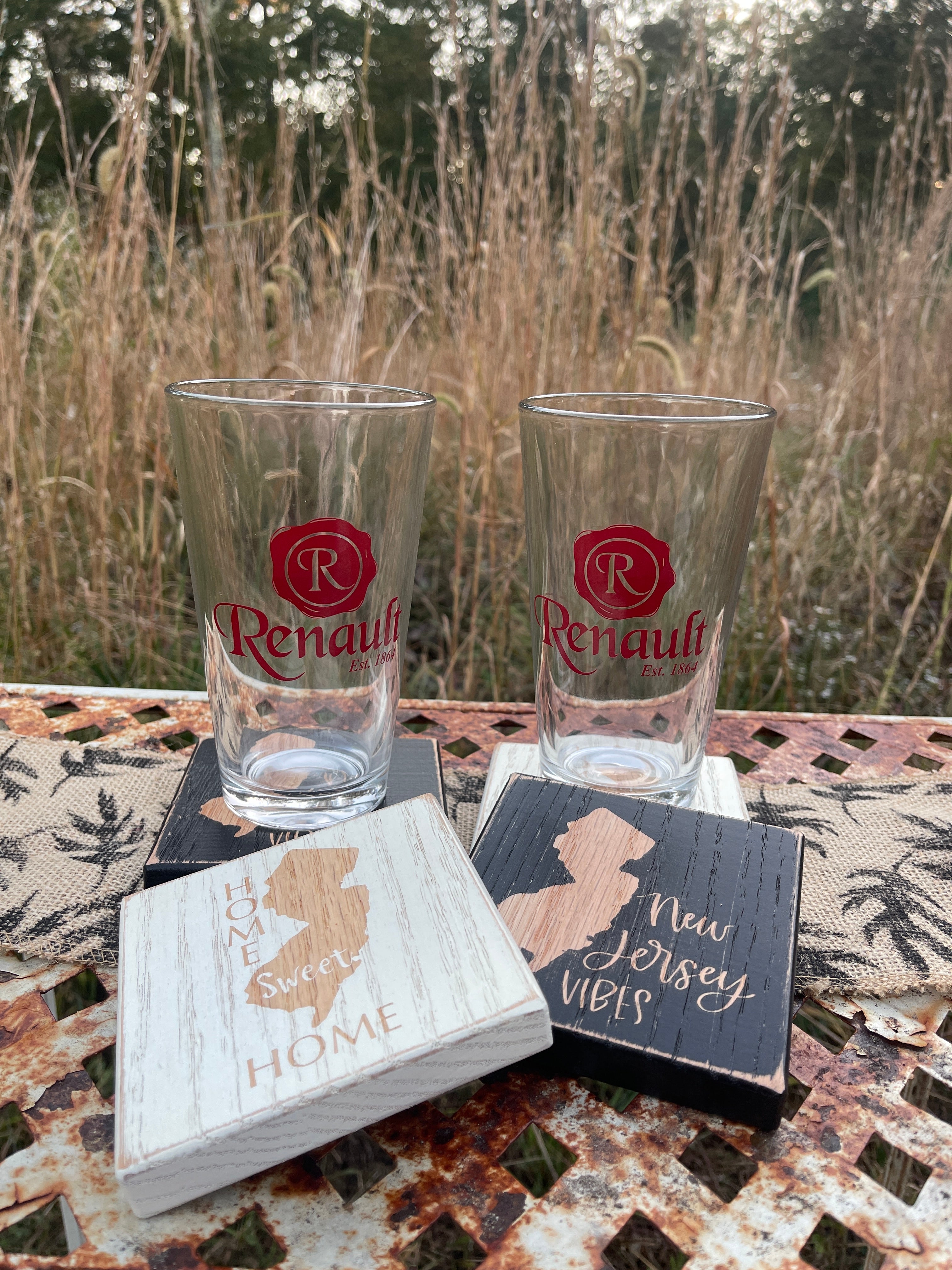 Oak Coasters