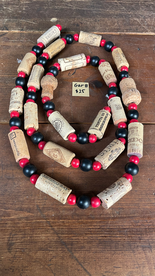 Christmas Cork Garland