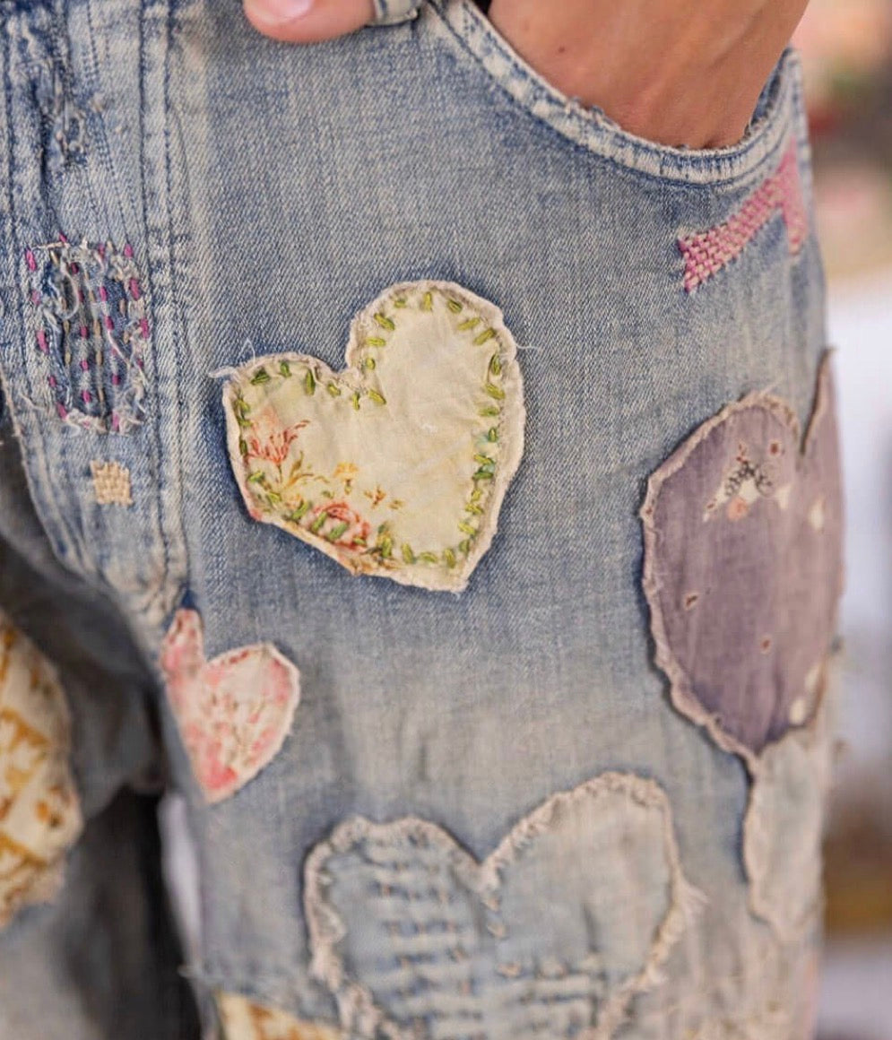 Denim Patchwork Bar: A Repurposed Fabric Workshop