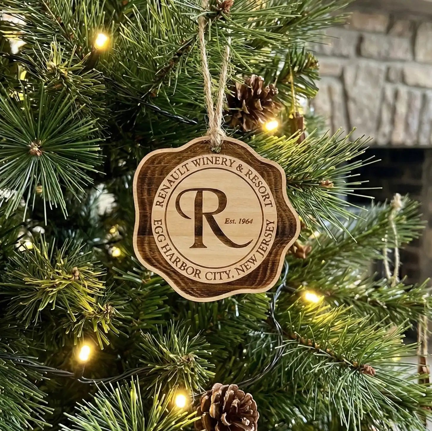 Renault Winery Christmas Ornament