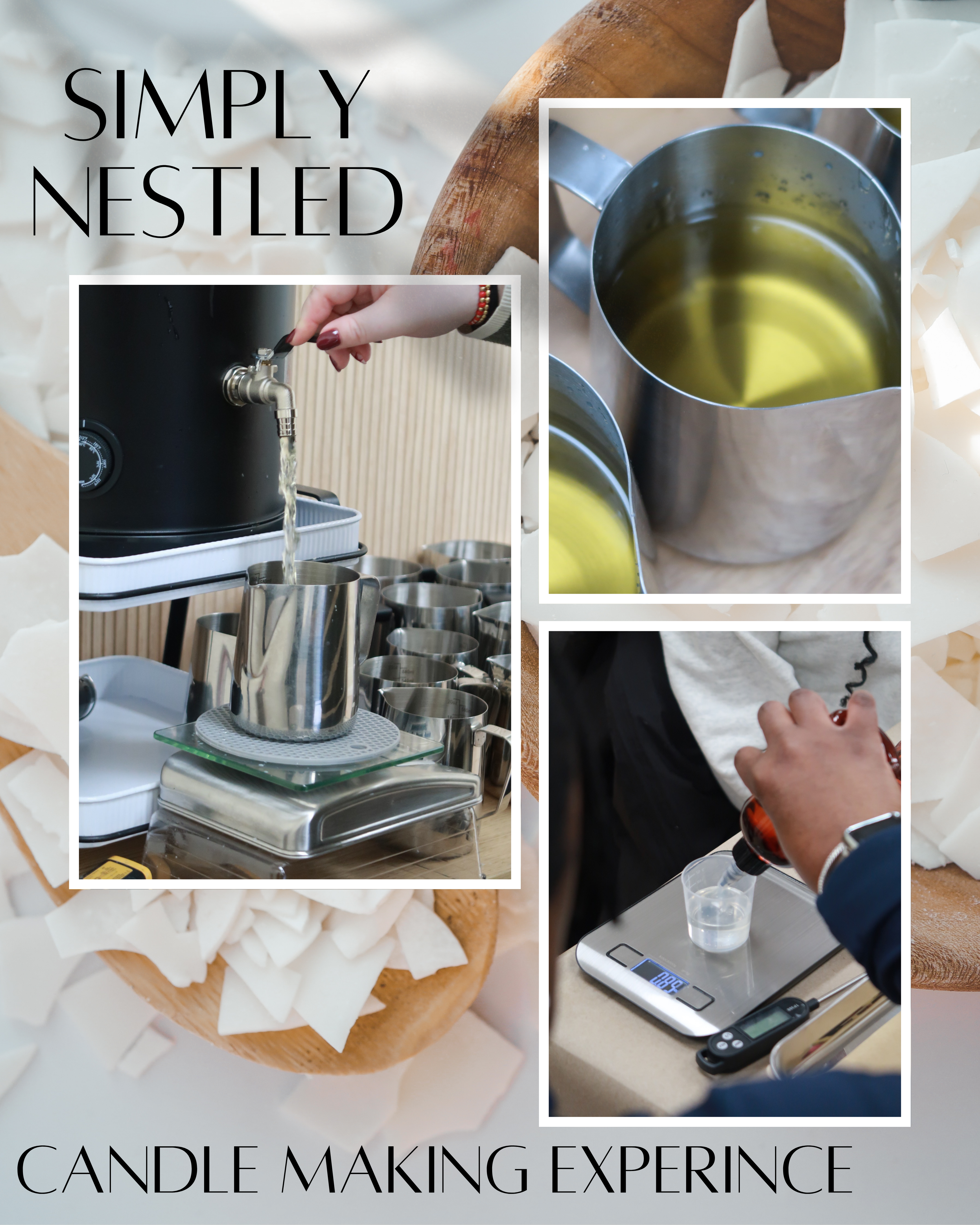 Candle Making with Simply Nestled