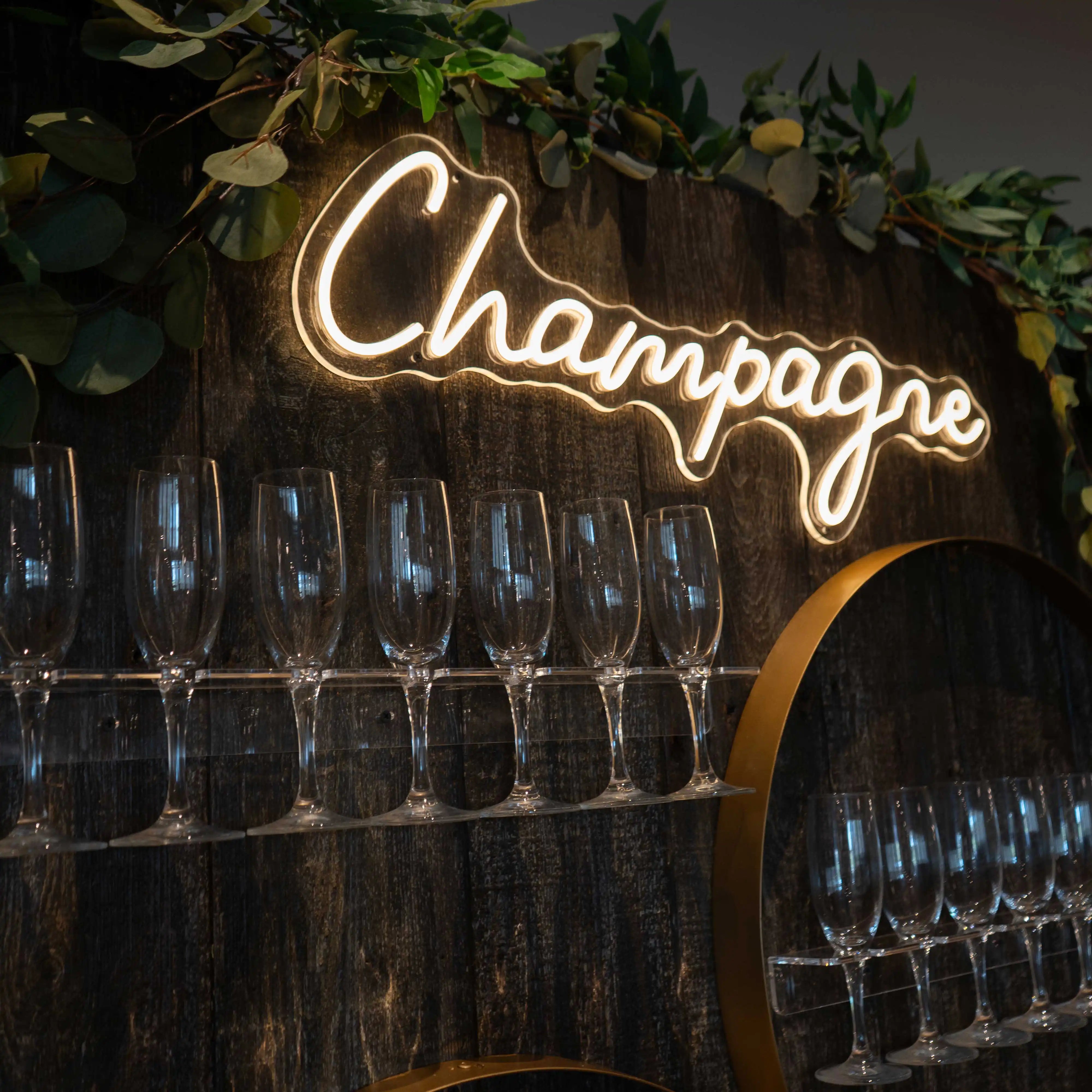 Champagne Wall