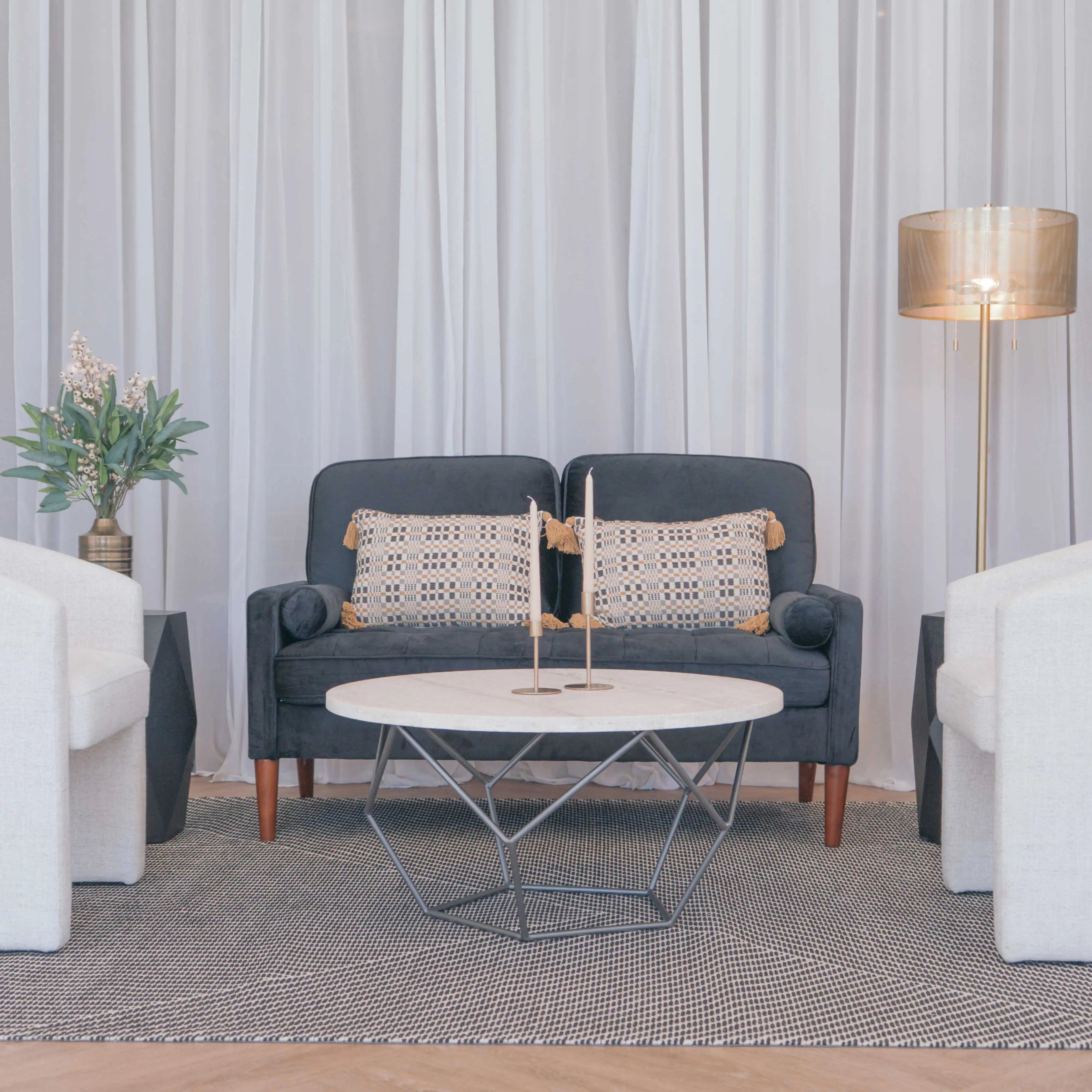 Black Luxury Lounge Set