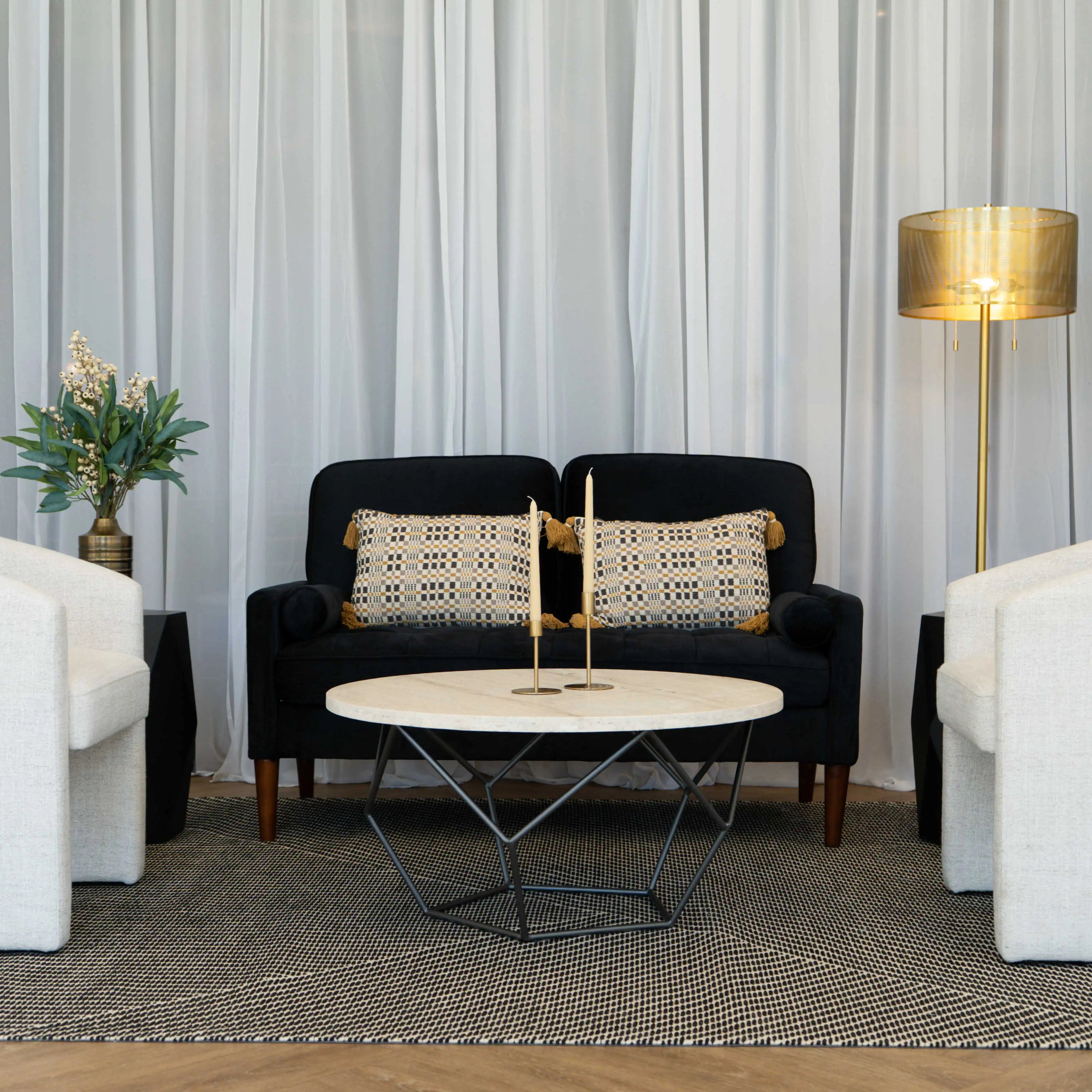 Black Luxury Lounge Set