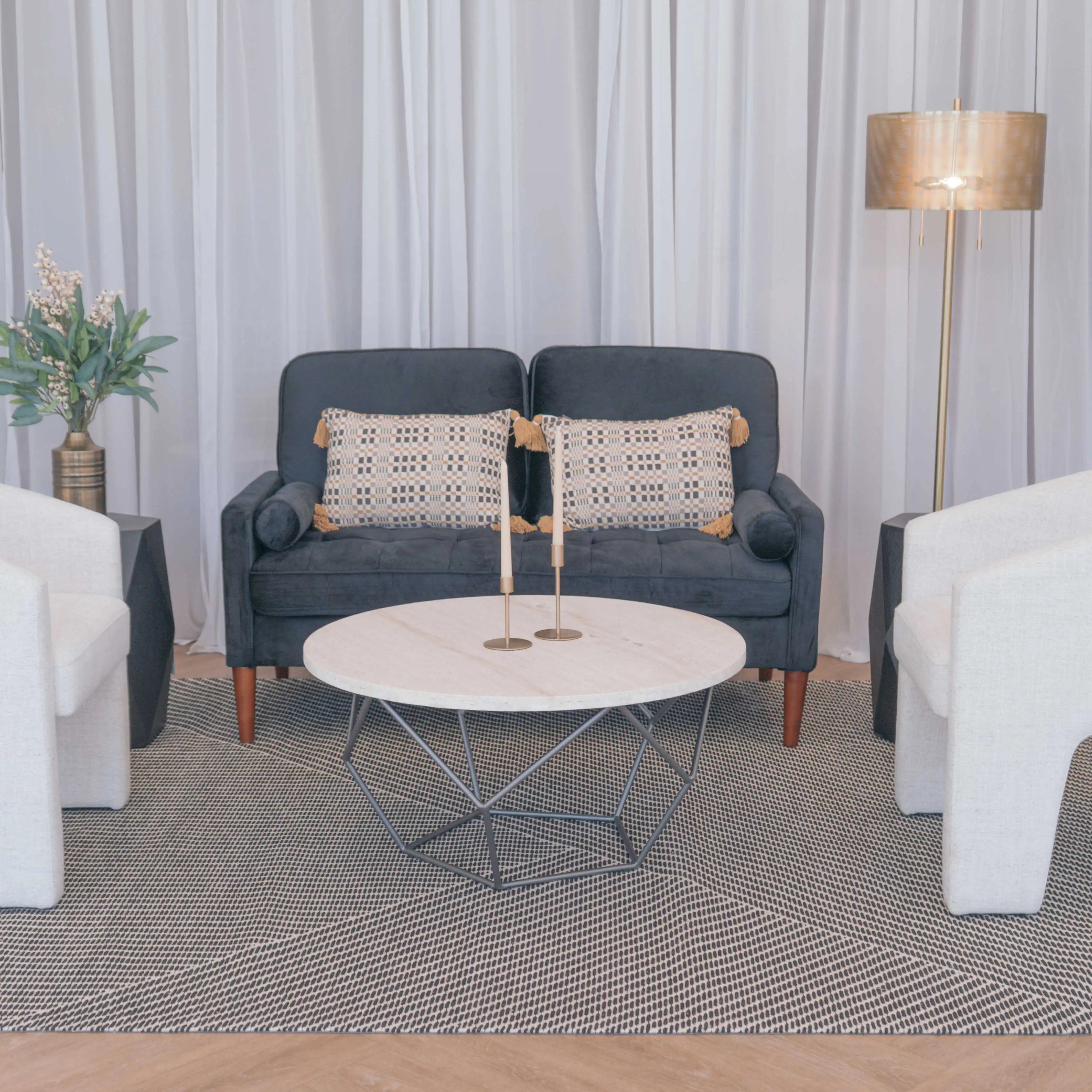 Black Luxury Lounge Set