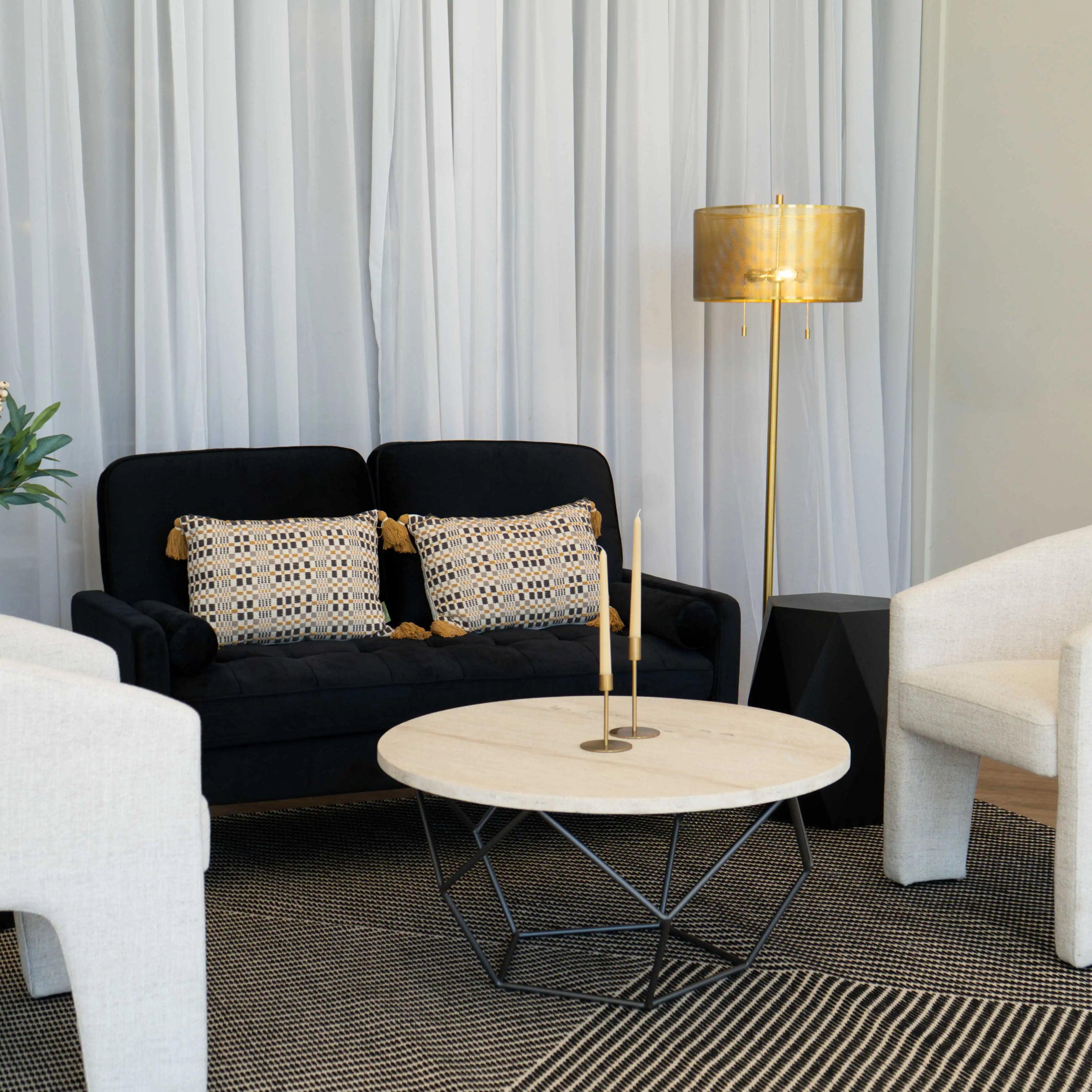 Black Luxury Lounge Set