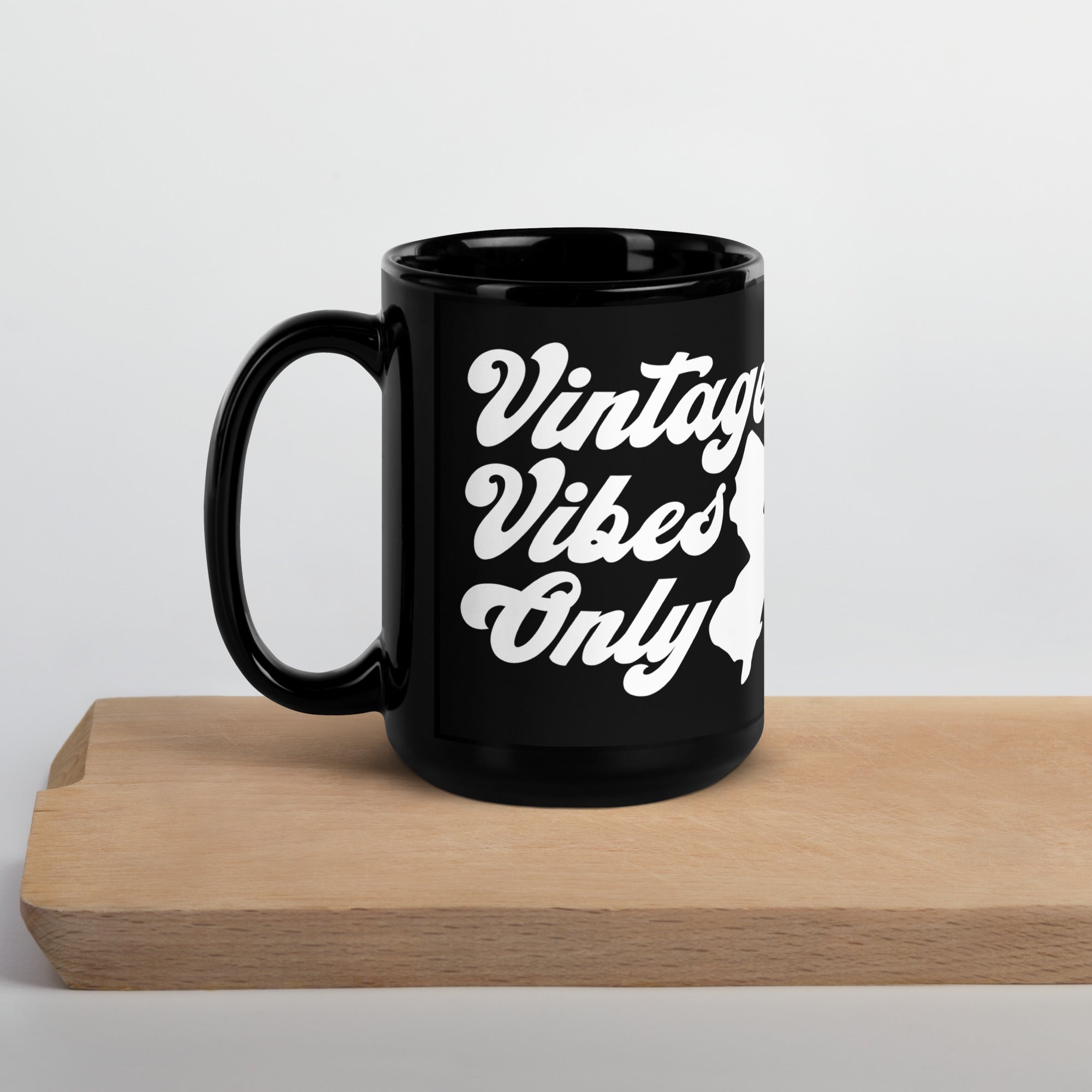 Black Glossy Mug