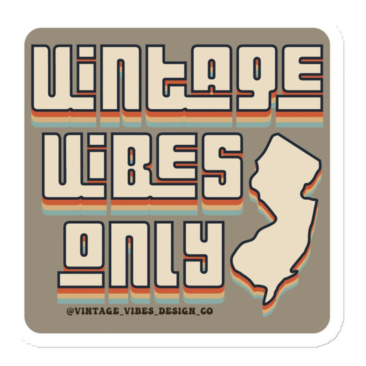 Vintage Vibes Only Variation Magnet