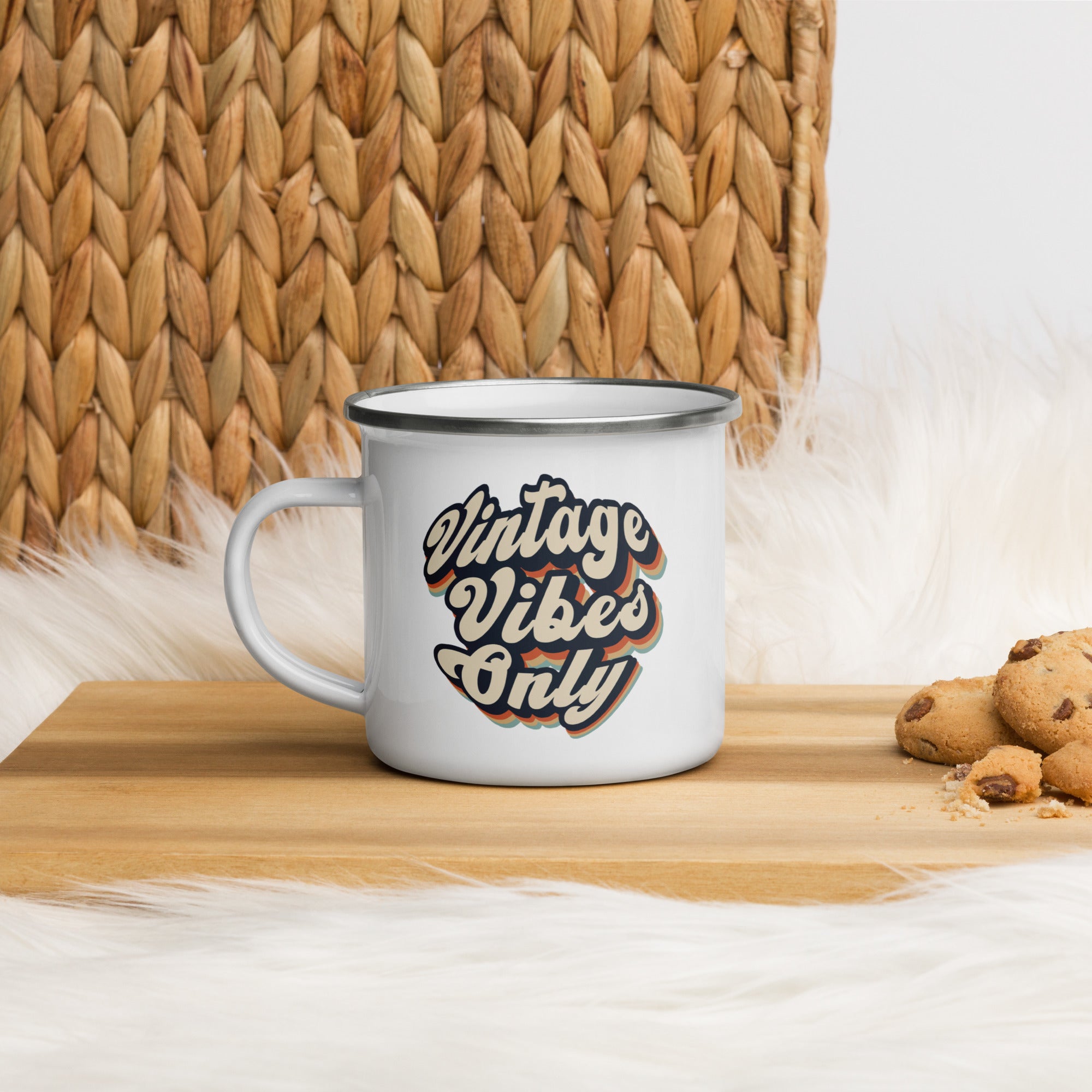 Enamel Camp Style Mug