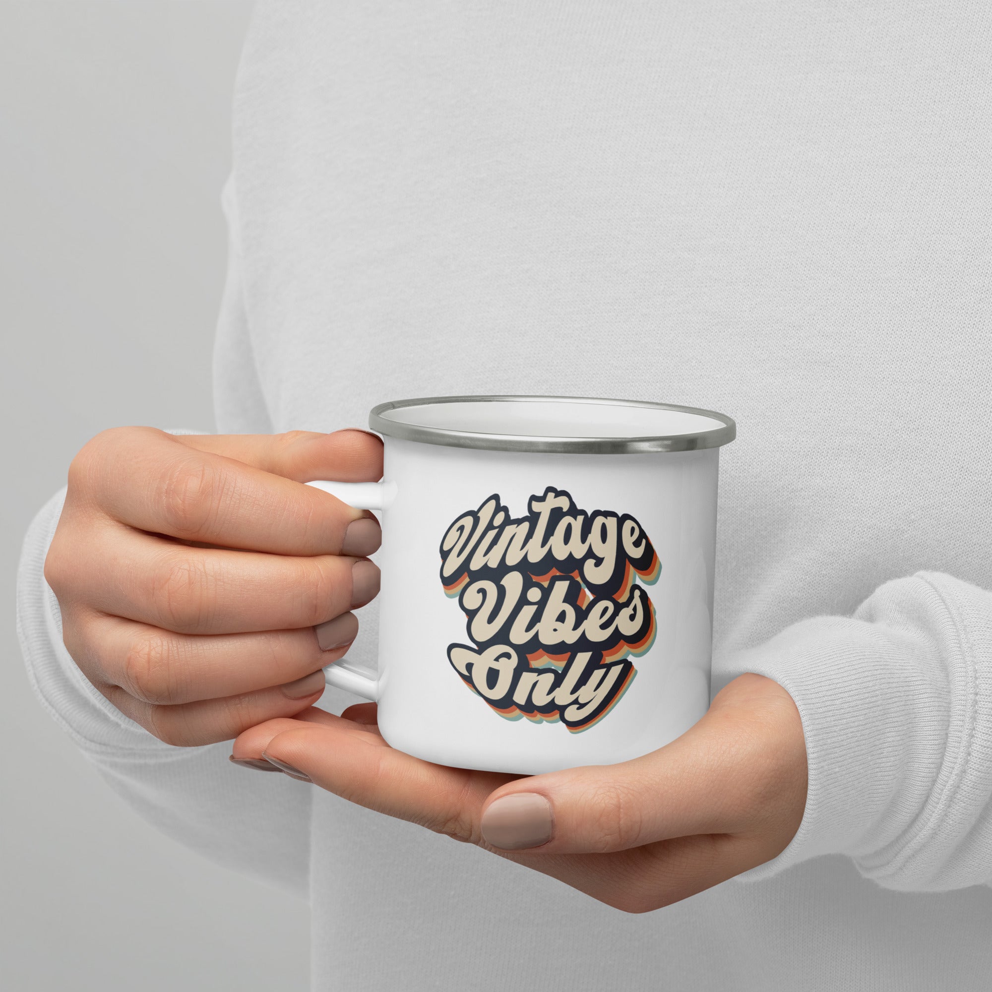 Enamel Camp Style Mug