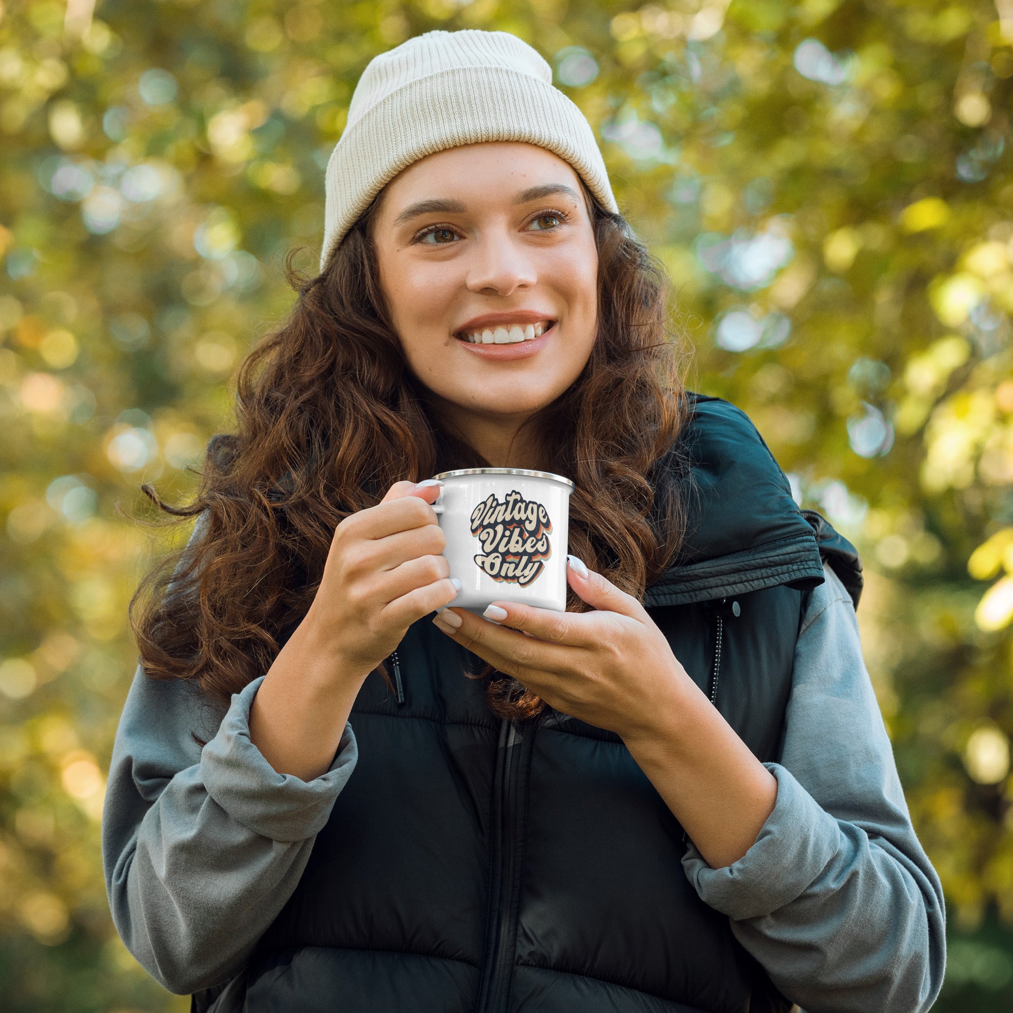 Enamel Camp Style Mug