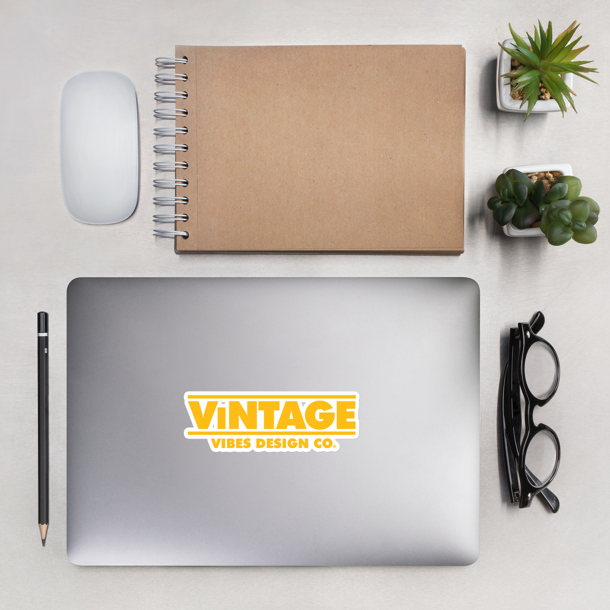 Yellow Tool Brand Logo Tribute Die-Cut Sticker