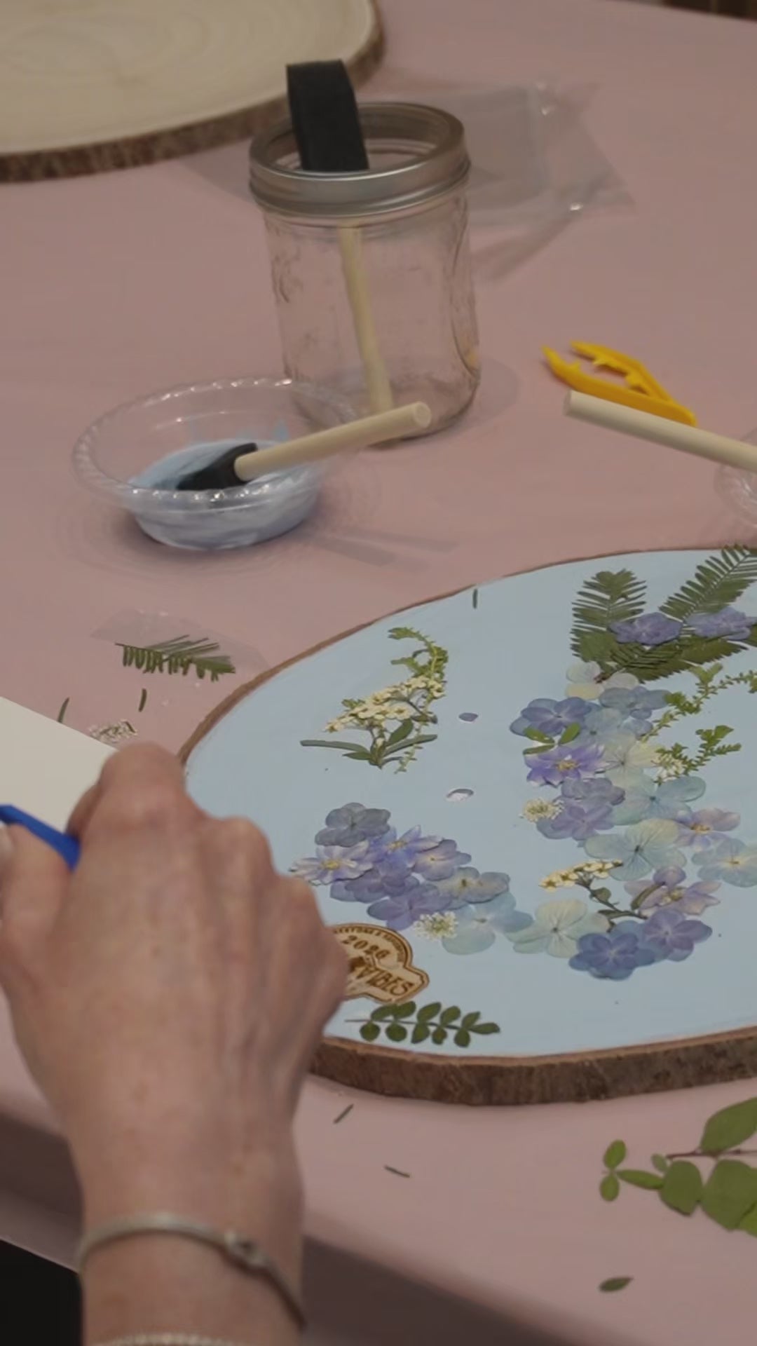 Bloom & Timber: A Pressed Flower Workshop (Summer Edition)
