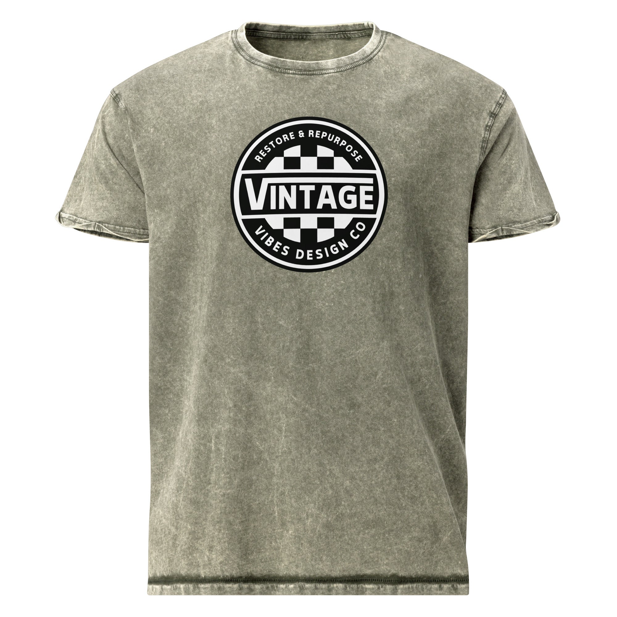 Worn Denim T-Shirt