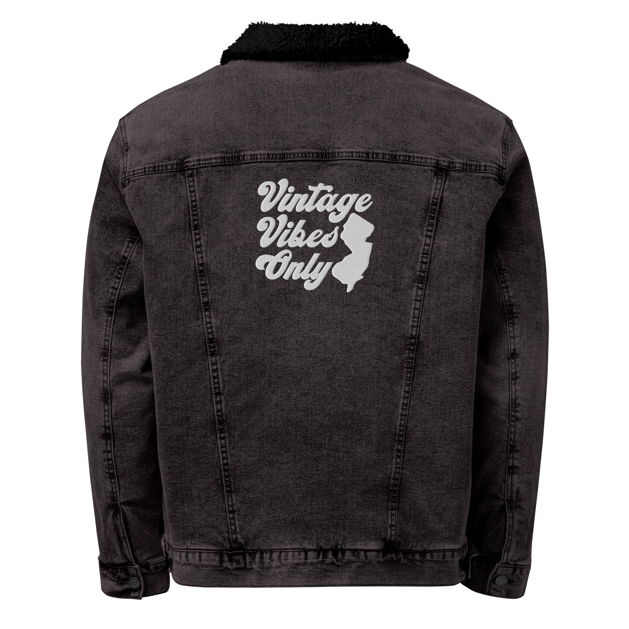 Denim Sherpa Jacket