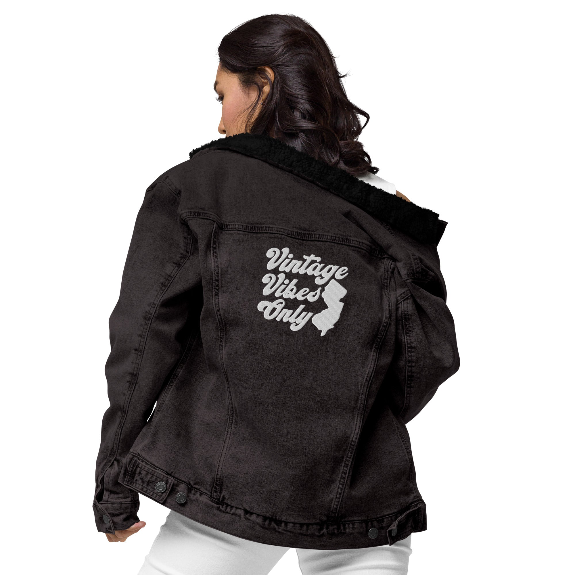Denim Sherpa Jacket