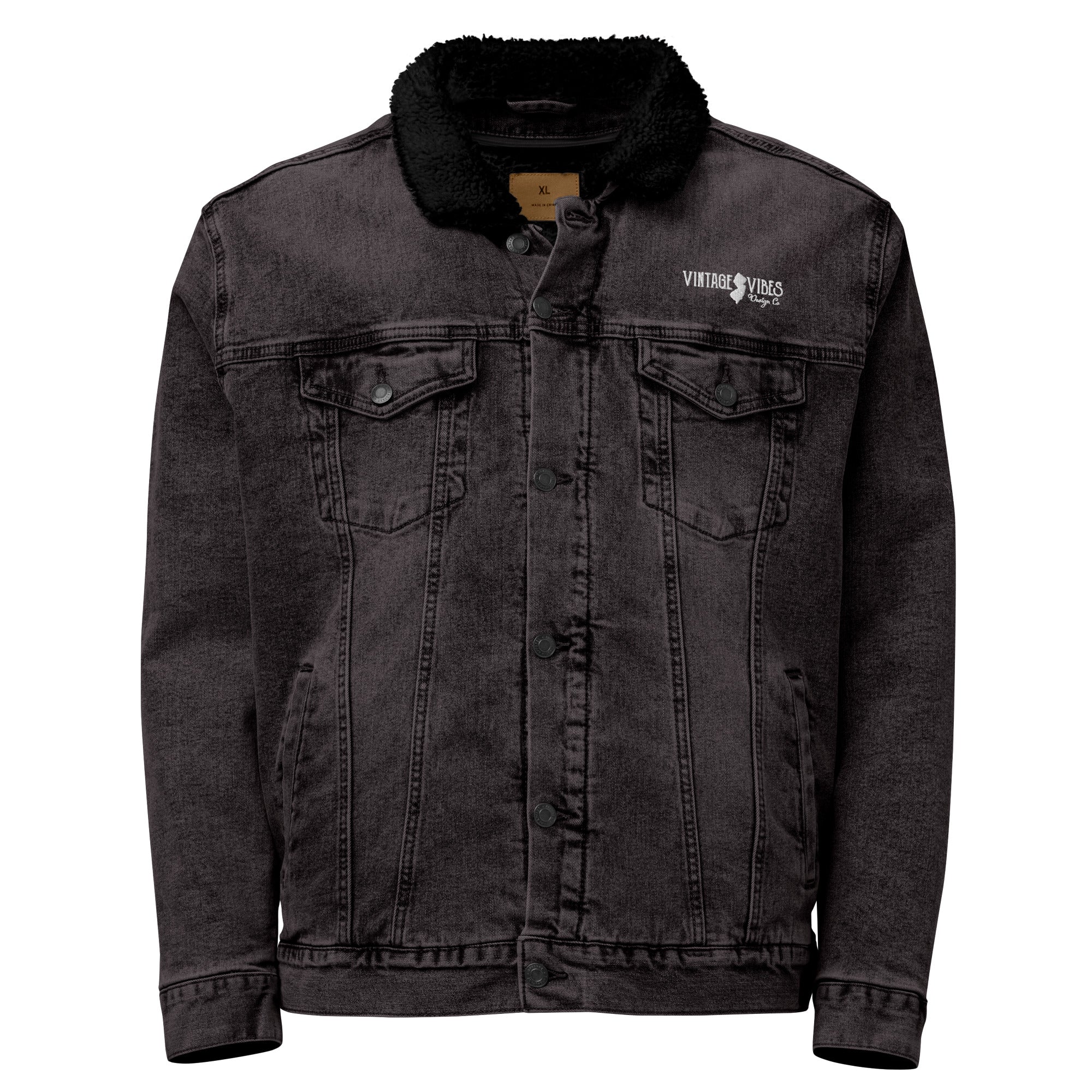 Denim Sherpa Jacket