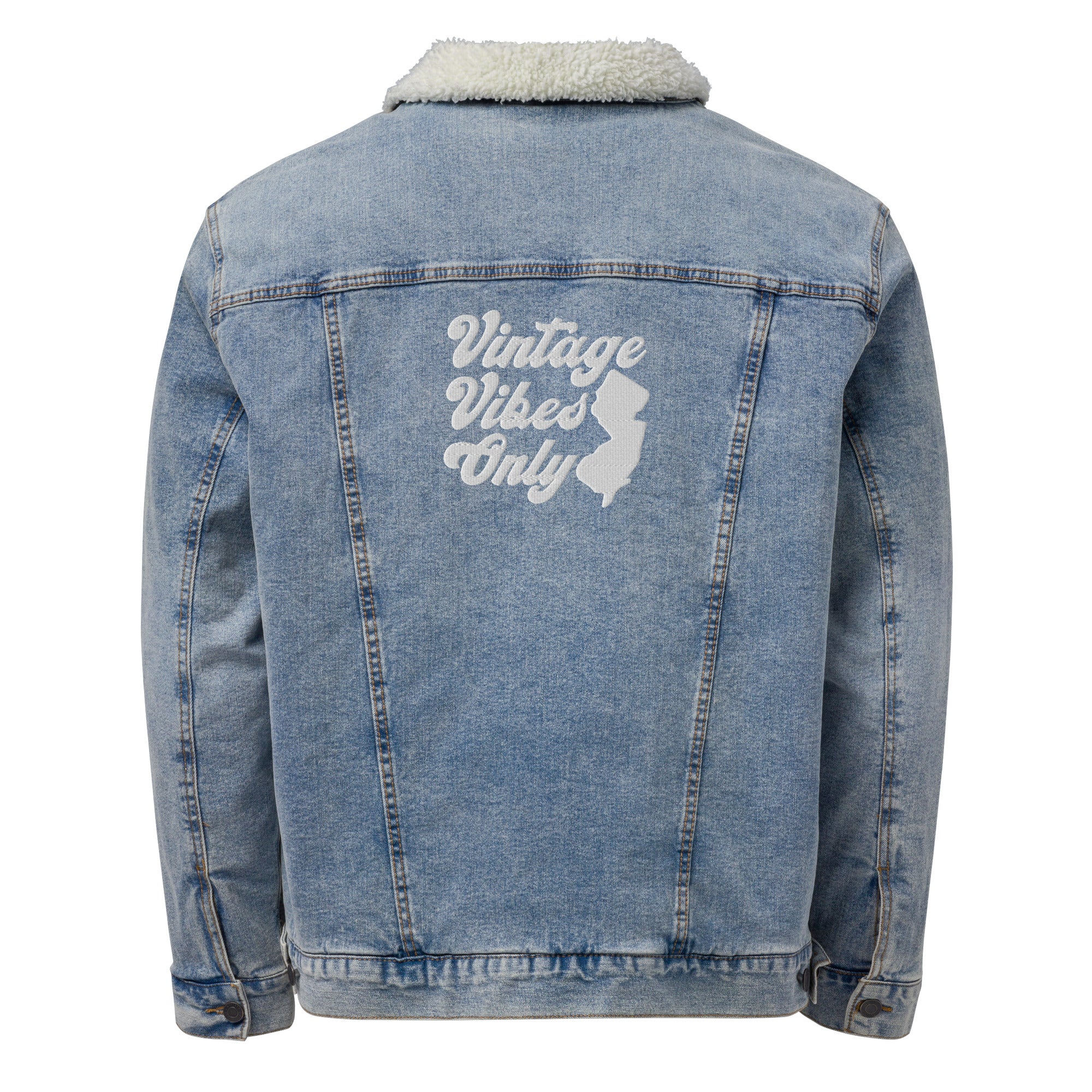 Denim Sherpa Jacket