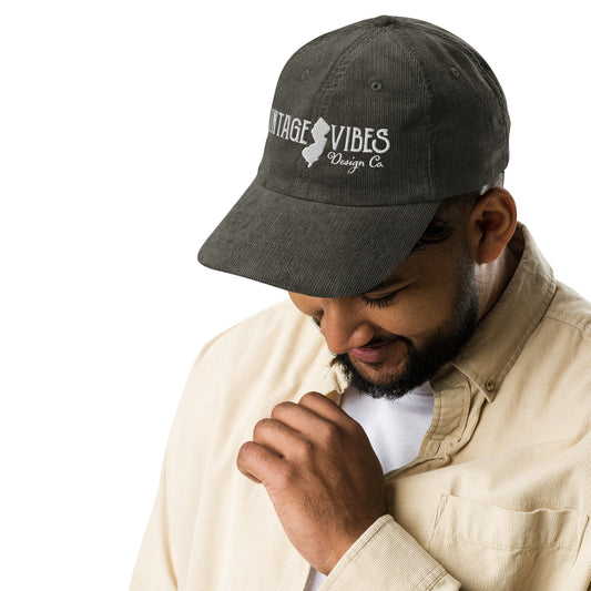 Corduroy cap