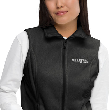 Women’s Columbia fleece vest