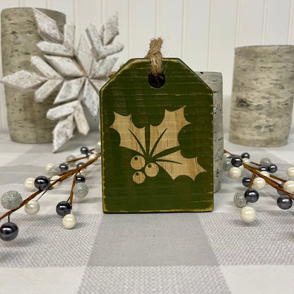 Pallet Wood Christmas Ornaments - Religious