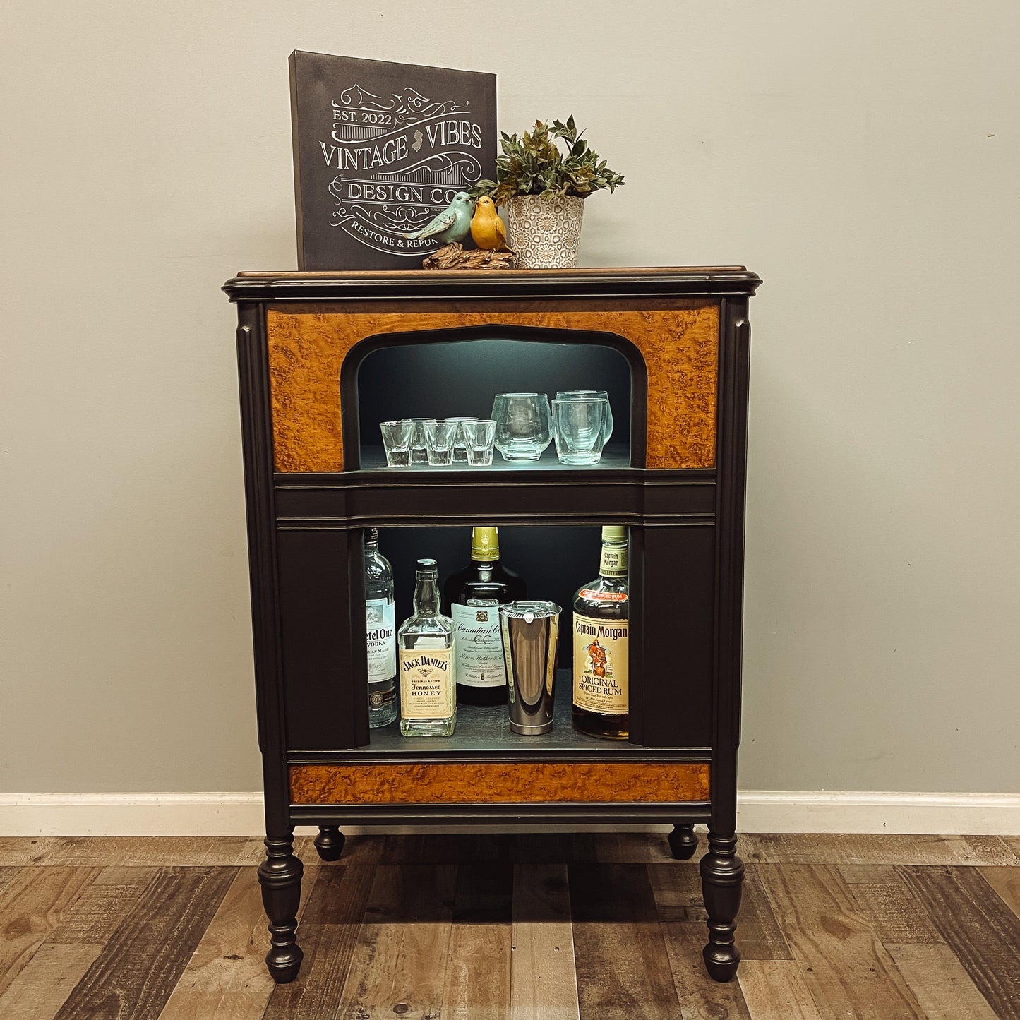 Radio Bar Cabinet