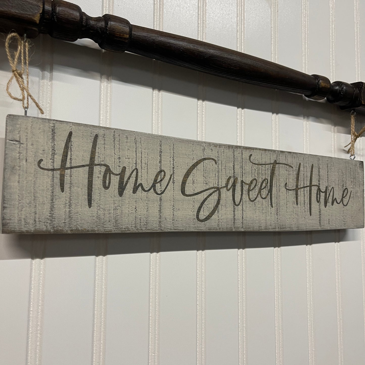 Wooden Spindles Signs