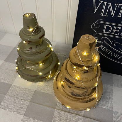 Wooden Christmas Tree Décor