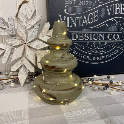 Wooden Christmas Tree Décor