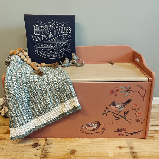 Solid Wood Toy Chest