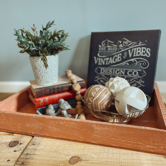 Upcycled Wooden Trays