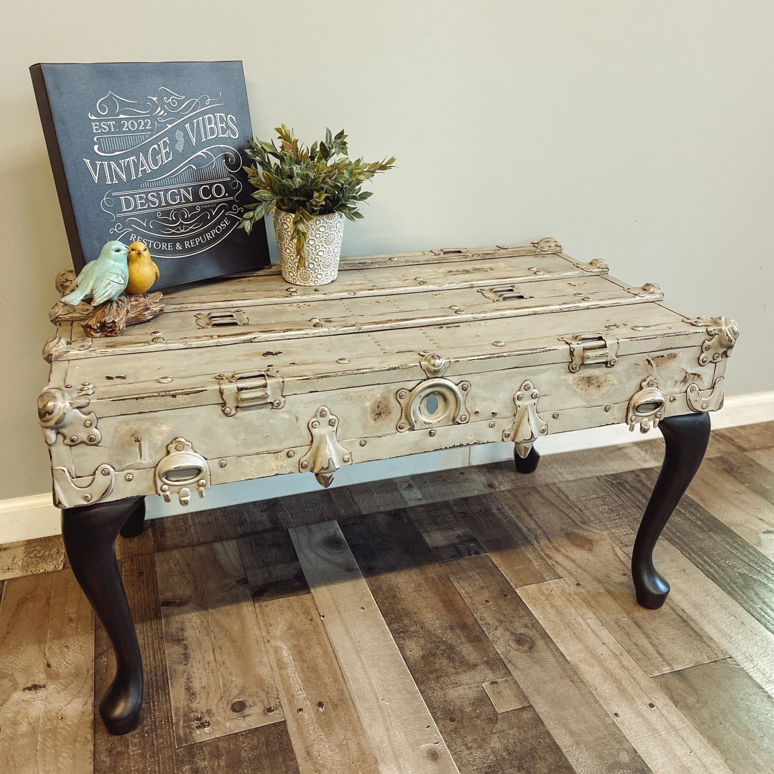 Steamer Trunk Coffee Table