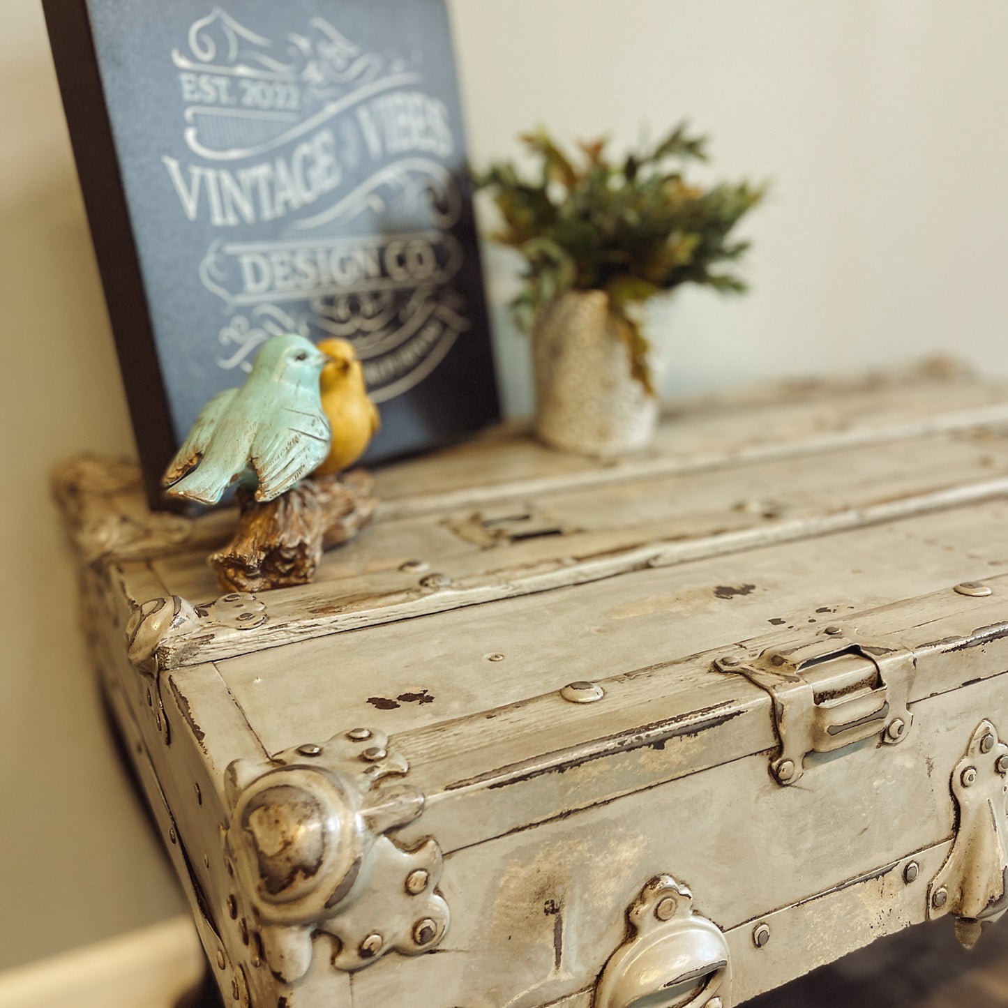 Steamer Trunk Coffee Table