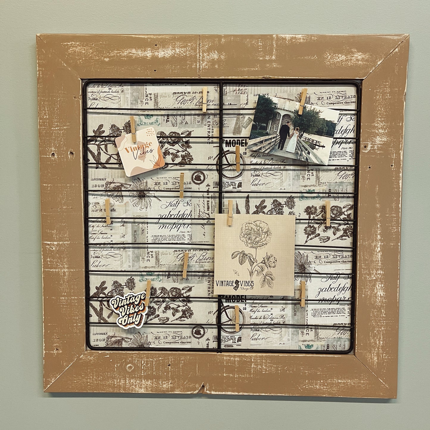 Oven Grate Picture Holder